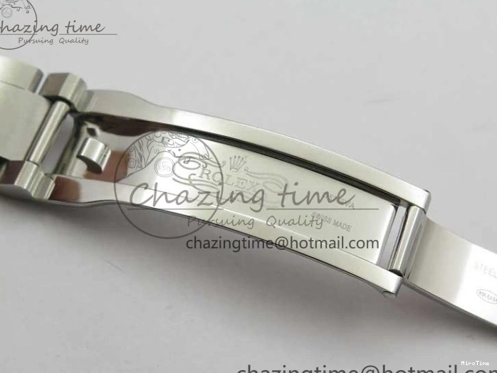 MiroTime 1231 Oyster Perpetual 41mm 124300 EWF Best Edition Black Dial on SS Bracelet A Unique 2860